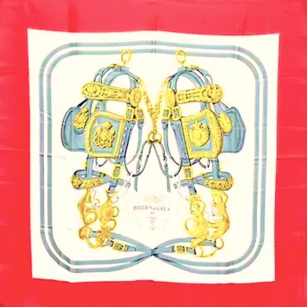 Hermes Brides de Gala Carre 90
